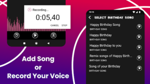 تحميل تطبيق Birthday Video Maker مهكر 2026 اخر اصدار APK + MOD للأندرويد 1